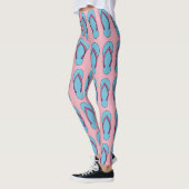 Beach Flip Flops Leggings (Links)