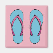 Beach Flip Flops Magnet (Vorne)