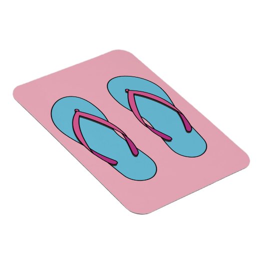 Beach Flip Flops Magnet (Rechte Seite)