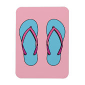 Beach Flip Flops Magnet (Vertikal)