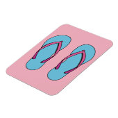 Beach Flip Flops Magnet (Linke Seite)