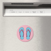 Beach Flip Flops Magnet (In Situ (Geschirrspüler))