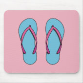 Beach Flip Flops Mousepad (Vorne)
