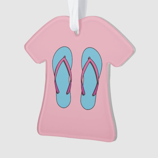 Beach Flip Flops Ornament (Vorderseite)
