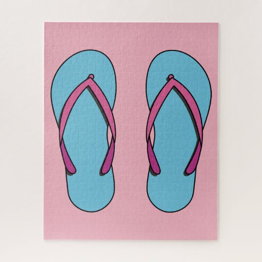 Beach Flip Flops Puzzle (Vertikal)