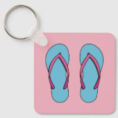 Beach Flip Flops Schlüsselanhänger (Vorderseite)