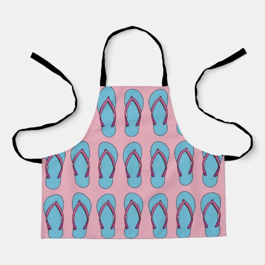Beach Flip Flops Schürze (Vorderseite)