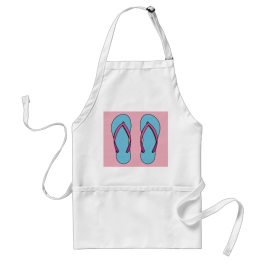 Beach Flip Flops Schürze (Vorne)
