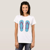 Beach Flip Flops T-Shirt (Vorne ganz)