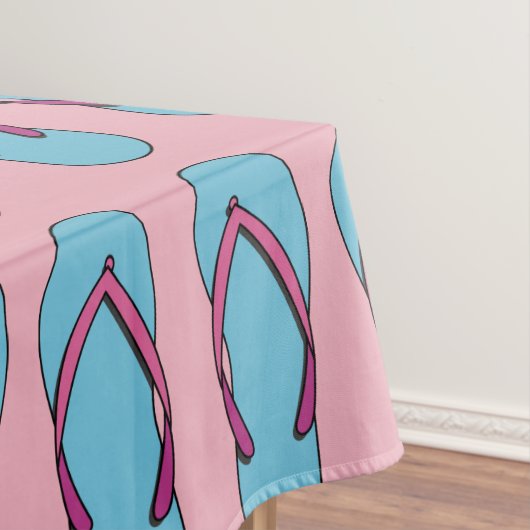 Beach Flip Flops Tischdecke (Beispiel)