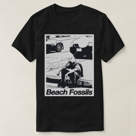 Beach Fossilien Fanart T-Shirt (Design vorne)