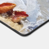 Beach Foto BEACH BITTE Sprichwort Custom Schreibtischunterlage (Ecke)