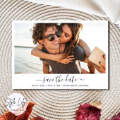 Beach Foto Moderne Hochzeit Save The Date