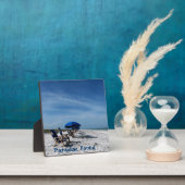 Beach Foto Plaque w Easel Fotoplatte (InSitu)