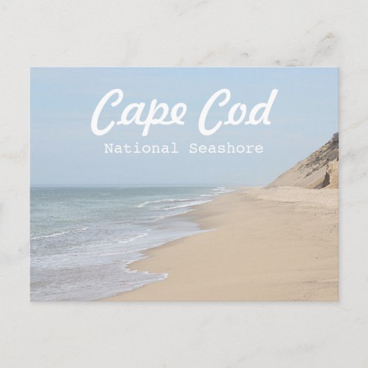 Beach Foto Postkarte (Vorderseite)