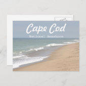 Beach Foto Postkarte (Vorne/Hinten)