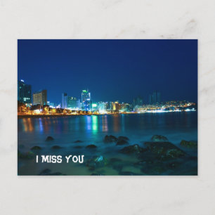 Beach Foto Postkarte