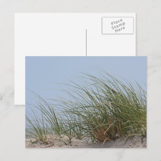 Beach Foto Postkarte (Vorne/Hinten)