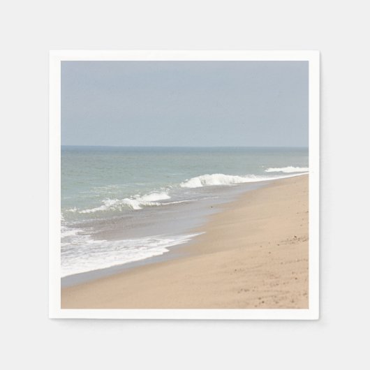 Beach Foto Serviette (Vorderseite)