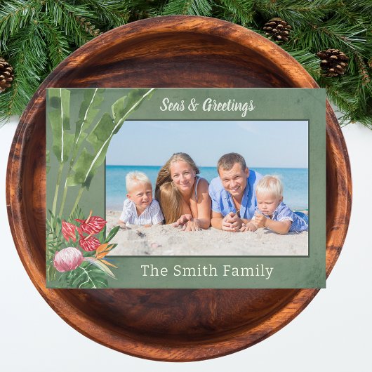 Beach Foto Weihnachten