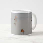 Beach Fotografie Bird Wildlife Ocean Waves Jumbo-Tasse (Vorderseite Rechts)