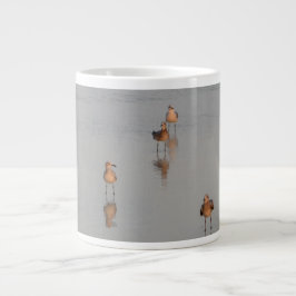 Beach Fotografie Bird Wildlife Ocean Waves Jumbo-Tasse