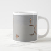 Beach Fotografie Bird Wildlife Ocean Waves Jumbo-Tasse (Rechts)
