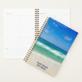 Beach Fotografie Blue Ocean Waves Custom 2025 Planer (Anzeige)