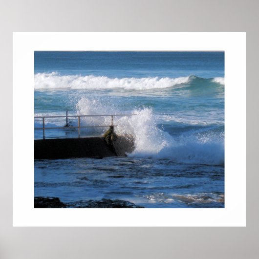 Beach Fotografie Fine Art Poster Printwerbung (Vorne)