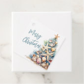 Beach Frohe Weihnachtsgeschenk Geschenkanhänger (Beispiel)