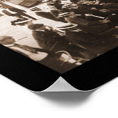 Beach Fun Asbury Park Foto 1902 Poster (Ecke)