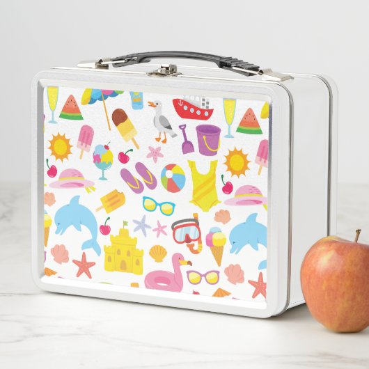 Beach Fun! Metall Brotdose (Beispiel)