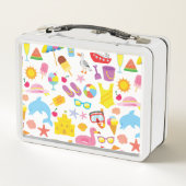 Beach Fun! Metall Brotdose (Rückseite)