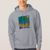 Beach Fun mit Mr. Cool Hoodie (Vorderseite)