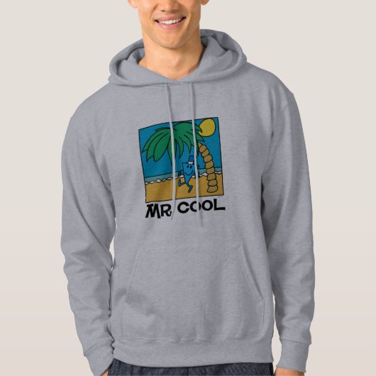 Beach Fun mit Mr. Cool Hoodie (Vorderseite)