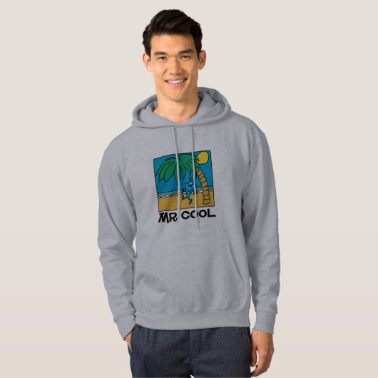 Beach Fun mit Mr. Cool Hoodie (Vorne ganz)