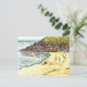 'Beach Fun' Postkarte (Stehend Vorderseite)