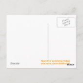 'Beach Fun' Postkarte (Rückseite)