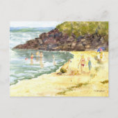 'Beach Fun' Postkarte (Vorderseite)