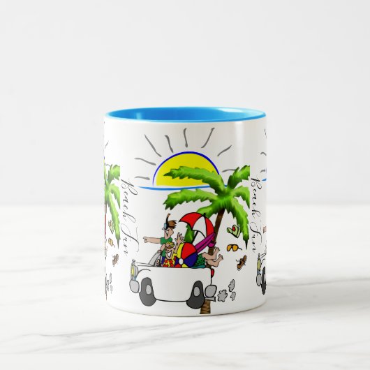 Beach Fun Tasse (Mittel)