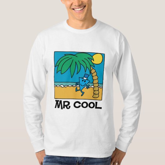Beach Fun With Mr. Cool T-Shirt (Vorderseite)