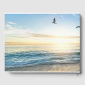 Beach Funeral Guest Book | In Love Memory Gästebuch (Rückseite)