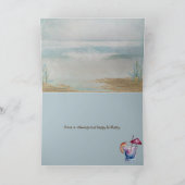 Beach Geburtstag Karte (Innenseite)