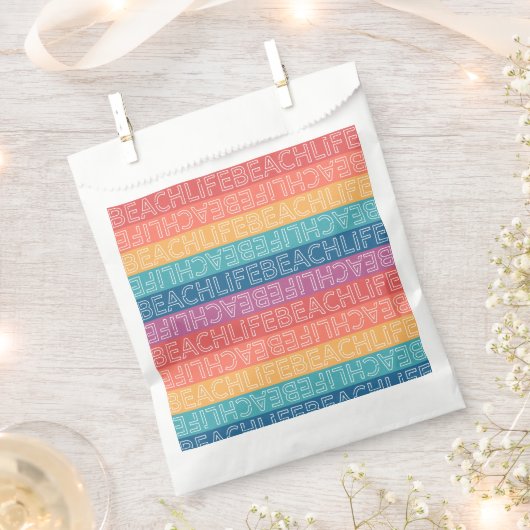 Beach Geschenktütchen (Ausgeschnitten)