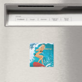 beach_girl_2.ai magnet (In Situ (Geschirrspüler))