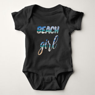 Beach Girl Baby Strampler