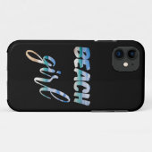 Beach Girl Case-Mate iPhone Hülle (Rückseite (Horizontal))