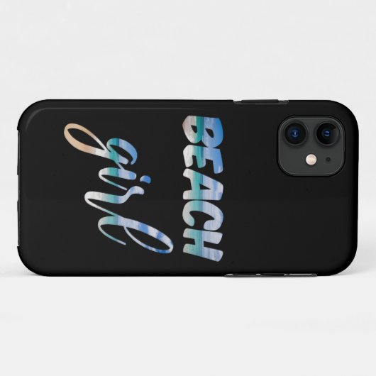 Beach Girl Case-Mate iPhone Hülle (Rückseite (Horizontal))