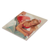 Beach Girl Fliese (Seite)