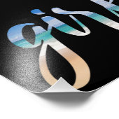 Beach Girl Fotodruck (Ecke)